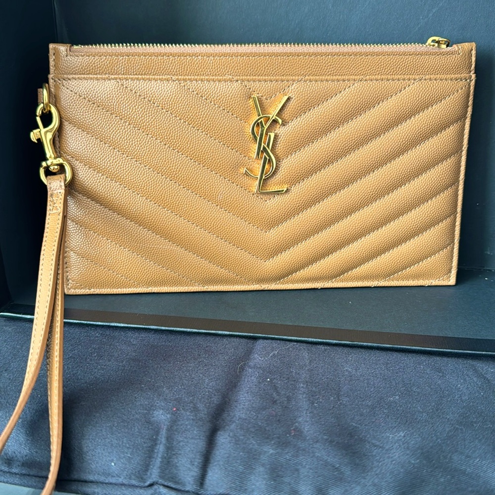 YSL pouch wallet